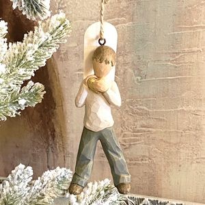 2004 Willow Tree Heart of Gold Boy Figure Tree Ornament